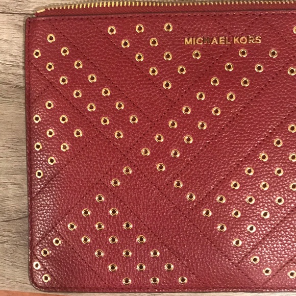 Michael Kors Leather Clutch - Picture 5 of 5